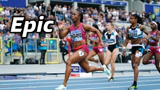 ShellyAnn FraserPryce First 100m Race For 2023 [upl. by Hanford]