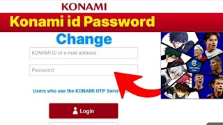 How to change password in konami id [upl. by Reube425]