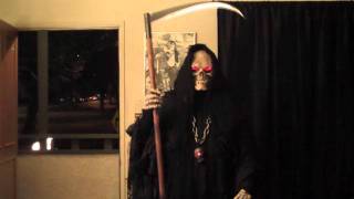 Grim Reaper  quotDeathquot Costume  Halloween 2011 [upl. by Rycca]