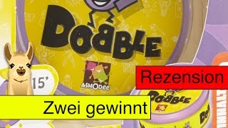 Dobble Kartenspiel  Anleitung amp Rezension  SpieLama [upl. by Aber]