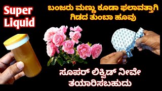 ಈ ದ್ರಾವಣದಿಂದ 15 ವರ್ಷ ಹಳೆಯದಾದ ಮಣ್ಣನ್ನು ಕೂಡ ಫಲಾವತ್ತಾಗಿ ಮಾಡಬಹುದು ನಿಮಗಾಗಿ ಈ Super Liquid ತಯಾರಿಸುವ ವಿಧಾನ [upl. by Aruat295]