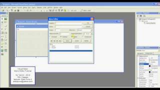 Visual Basic 6 Tutorial Menu Editor [upl. by Peonir]