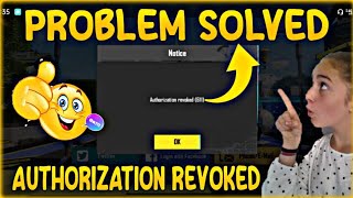 Authorization Revoked 611 Pubg Mobile Facebook Twitter Authorization Revoked Problem Solved [upl. by Baugh]