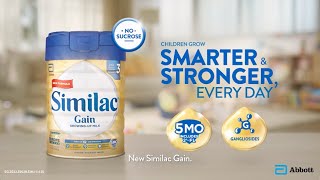 New amp Improved Similac® Gain [upl. by Nangatrad]