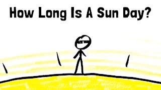 How Long Is A Day On The Sun [upl. by Onairda]