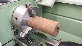 Tornitura E Fresatura Boccola Porta Cuscinetti Turning And Milling Bearing Bushing [upl. by Seadon]