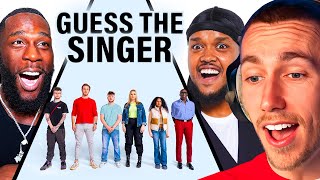 MINIMINTER REACTS TO GUESS THE SINGER FT BURNA BOY [upl. by Hgiellek]