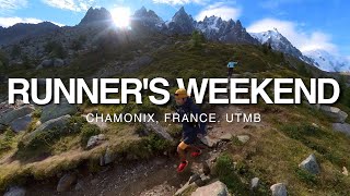 Runners Weekend  Chamonix France UTMB 2023 [upl. by Sproul]