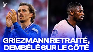 Les cas Dembélé et Griezmann choquent le foot français [upl. by Nnayrrehs]