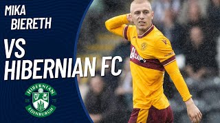 Mika Biereth vs Hibernian FC 1382023  Scottish Premiership Matchday 2  1 Goal 1 Assist amp MOTM [upl. by Garry480]