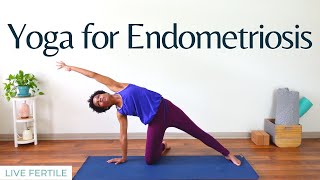 20Minute Yoga for Endometriosis [upl. by Elleral500]