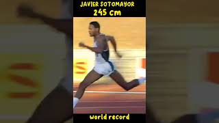 The legendary Javier Sotomayor jumped 245 cm the current wr in high jump world record sotomayor [upl. by Philana]