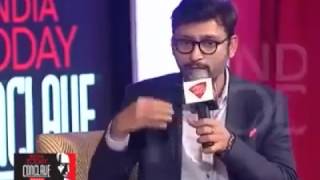 RJ Balaji Kiran Bedi Speech about Jallikattu on India Today Conclave South 2017 [upl. by Adnamal618]