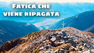 Il tanto desiderato MONTE FOPPA 2462m  Trekking Valtellina [upl. by Leehar]