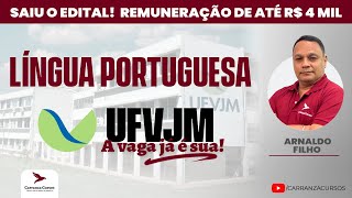 UFVJM  Língua Portuguesa  UFVJM  Arnaldo Filho [upl. by Lledal446]