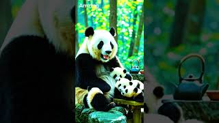 cute pandalove shortvideo funnypanda [upl. by Atinus]