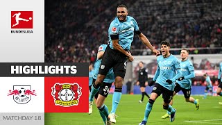 RB Leipzig  Bayer 04 Leverkusen 23  Highlights  Matchday 18 – Bundesliga 202324 [upl. by Eaver419]