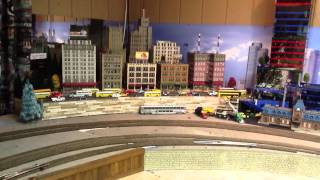 johns 16 x 30 Ho steel mill layout benchwork video 2 [upl. by Karly491]