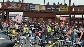 Buffalo Chip Campground Checkin continues Very busy day at the Buffalo Chip Sturgis 2024 [upl. by Lhamaj787]