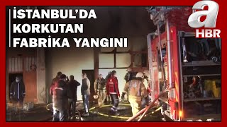 Mobilya Fabrikası Yangında Kül Oldu  A Haber  A Haber [upl. by Lemrej]