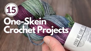 15 ONESKEIN Project Ideas For Your Size 2 Specialty Yarns [upl. by Zipnick581]