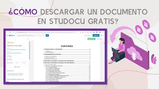 ¿Cómo ver y descargar los documentos en Studocu de forma gratuita [upl. by Connors]