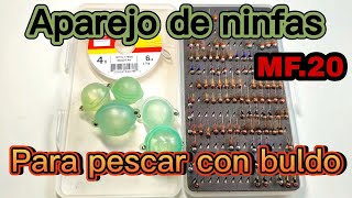 ⏩Como montar APAREJO DE NINFAS con BULDO⏩Pesca Spinning 2021 [upl. by Anom]