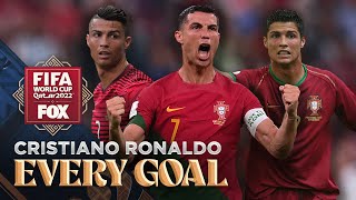 Cristiano Ronaldo Every World Cup goal in Portugal career from 2006 to 2022  FOX Soccer [upl. by Shedd]