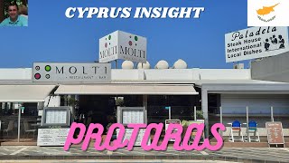 Protaras Cyprus Strip Walk Bumping Into Our Viewers [upl. by Liatnahs]