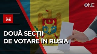 INFO ONE  AU DECIS CĂ ÎN RUSIA VOR FI DESCHIS DOUĂ SECȚII DE VOTARE [upl. by Jenkel]