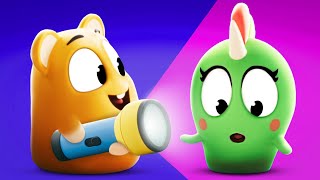 Fun With Flashlights 🔦✨ Talking Tom amp Friends  Animated Cartoons [upl. by Eecram]