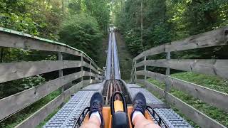 Smoky Mountain Alpine Coaster Pigeon Forge TN [upl. by Innob]