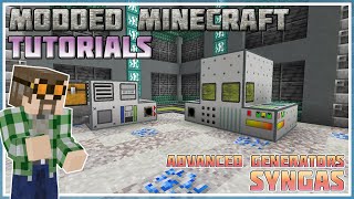 Making Syngas for Advanced Generator  Minecraft 112  119  Modded Minecraft Tutorial [upl. by Adaliah]