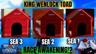 SECRET OF KING WENLOCK  RACE V4 BLOX FRUITS UPDATE 17 PART 3 [upl. by Solly]