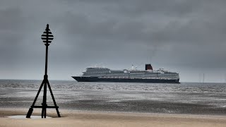 Cunards Queen Anne arriving in Liverpool [upl. by Dempsey]