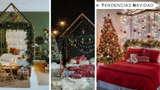 TENDENCIAS NAVIDAD HABITACIÓN NAVIDEÑA CHRISTMAS TRENDS 2024 DECORAR TU CASA CHRISTMAS HOME DECOR [upl. by Dimo]