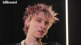 Machine Gun Kelly Teases Headlining Tour Performing At the BBMAs amp More  Billboard MusicCon 2022 [upl. by Romilda]