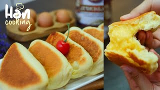 MODAL TEFLON SAJA BISA BUAT RESEP BARU ROTI TEFLON ISI VLA CUSTARD [upl. by Higinbotham]