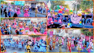 🎺🎉DESFILE DE CARNAVAL 2024 CHIMALHUACÁN Estado De México 🎉🎺 desfile carnaval carnaval2024 [upl. by Ycniuqal]