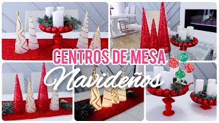 CENTROS DE MESA NAVIDEÑOS FÁCILES Y ECONÓMICOS 🎄 [upl. by Gibb97]