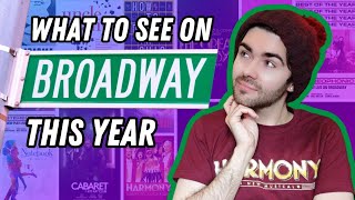 the best Broadway shows to see in 2024  my New York and US theatre recommendations [upl. by Llehcal]