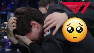 T1 Keria Heartbreaking Reaction Worlds 2022 Emotional shorts [upl. by Anileme]