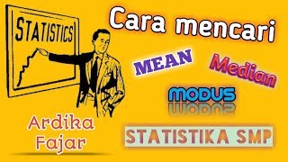 MEAN MEDIAN MODUS STATISTIKA SMP Mudah amp Cepat [upl. by Notaek]