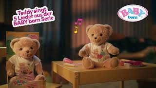 🧸💕 Singender Teddy Dein musikalischer Kuschelfreund  BABY born [upl. by Christianna]