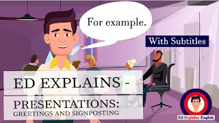 Phrases for Greetings and Signposting in your Presentations [upl. by Wyler]