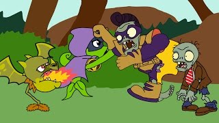 Plants vs zombies 2 Heroes ANIMATION Green Shadow vs Superbrainz Parody [upl. by Wakeen]