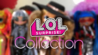 HUGE LOL SURPRISE OMG DOLL COLLECTION 2021 LOLSurprise [upl. by Eilsehc]