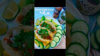 Carne Asada Tacos food delicious foodie tacos homemade delicious [upl. by Monia270]