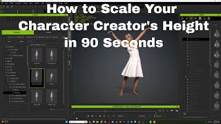 Adjusting Character Height In Character Creator [upl. by Obellia]