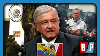 CHAOS Ecuador STORMS Mexican Embassy In Israel Copycat [upl. by Buckingham]